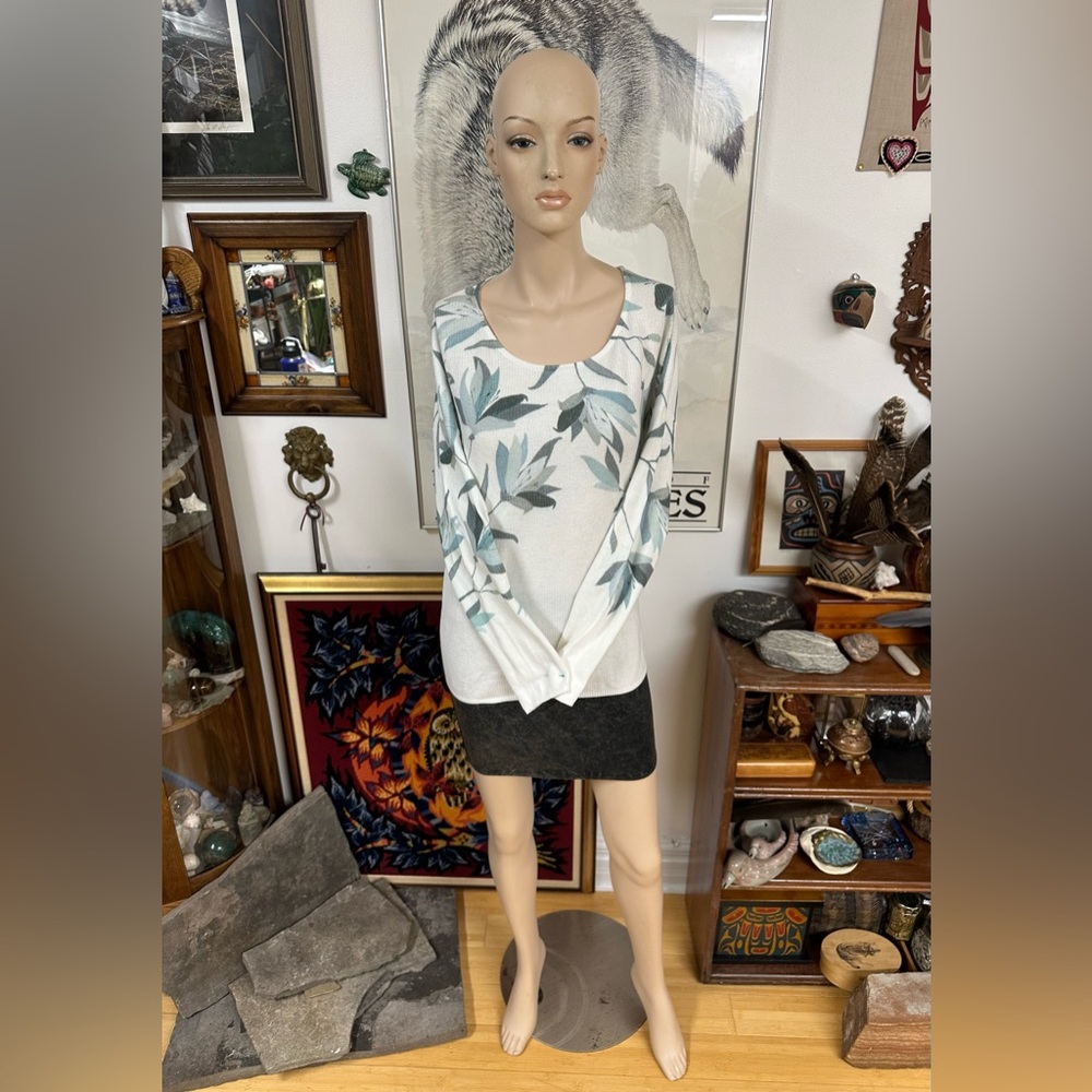 Organic Cotton Scoop Neck Long Sleeve
